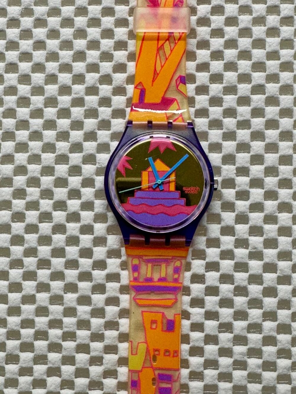 Swatch Watch Rara Avis GV103 Vintage 1991